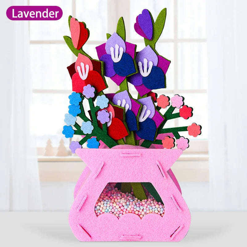 DIY Flower Toy Montessori Arts and Crafts Set