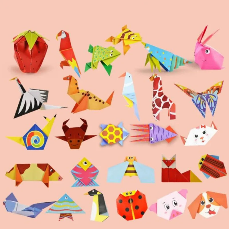 Montessori 3D Animal Origami Craft Kit for Kids