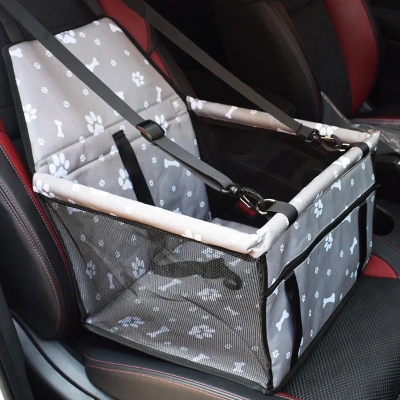 Thick Mesh Hanging Pet Travel Bag and Waterproof Mat