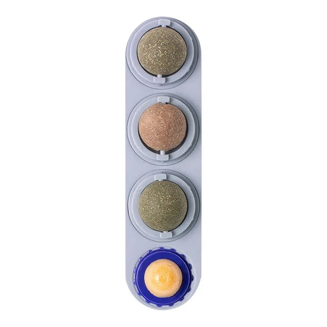 Cat Mint Ball Healthy Pet Catnip Toys - Teeth Cleaning Stick