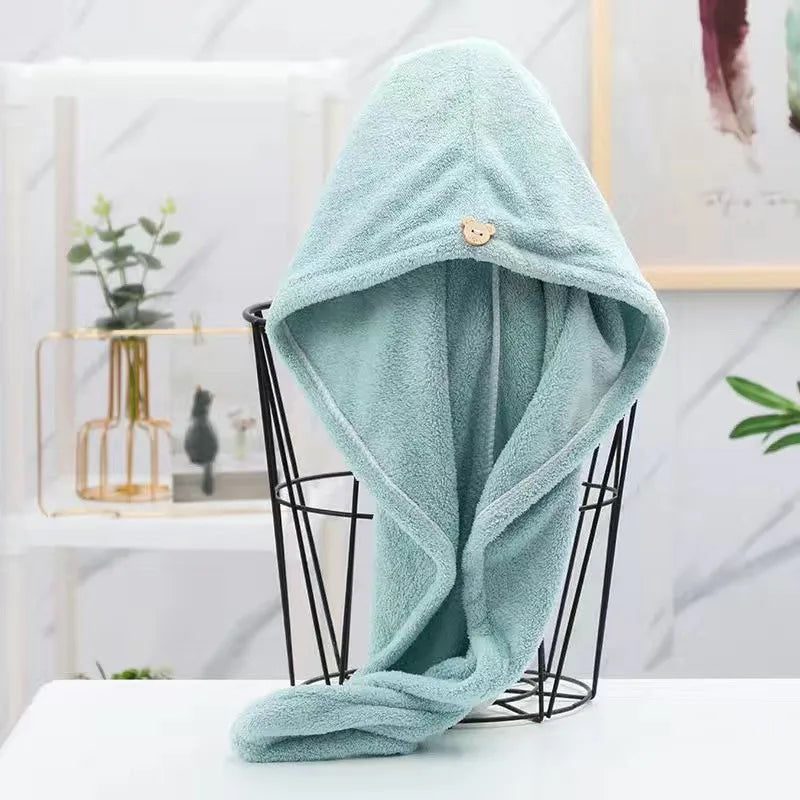 10 pc Quick Dry Hair Microfiber Towels