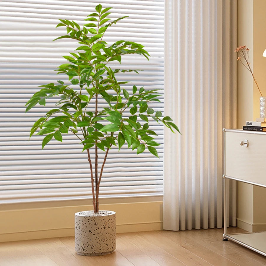 Large Artificial Ficus Tree Garden Decor