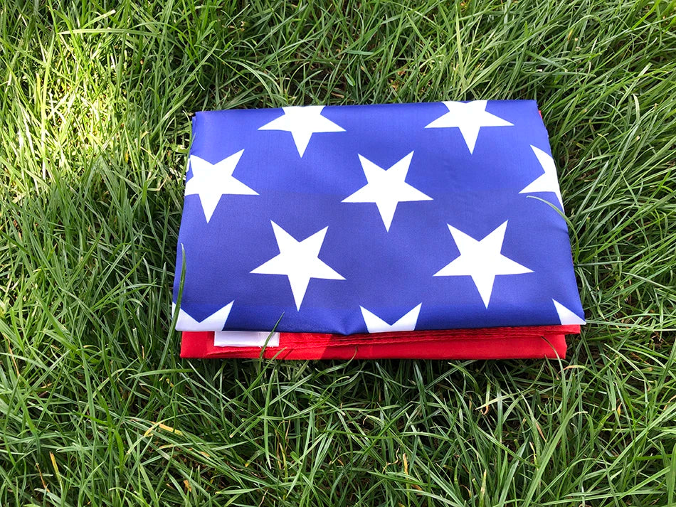 3 ft x 5 ft High-Quality Double-Sided American Flag