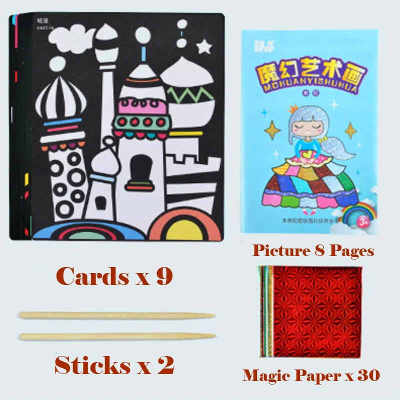 DIY Magic Transfer Painting Crafts