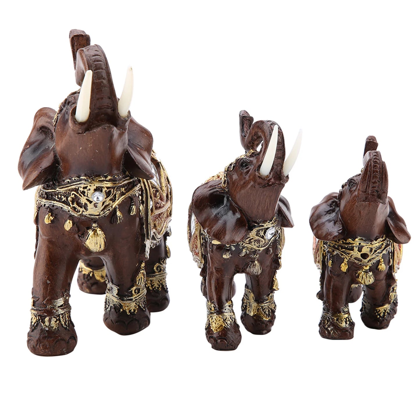 Feng Shui Elephant Sculpture – Lucky Wealth Figurine