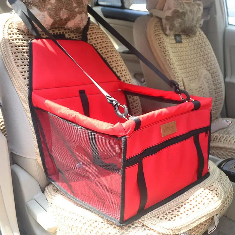 Thick Mesh Hanging Pet Travel Bag and Waterproof Mat