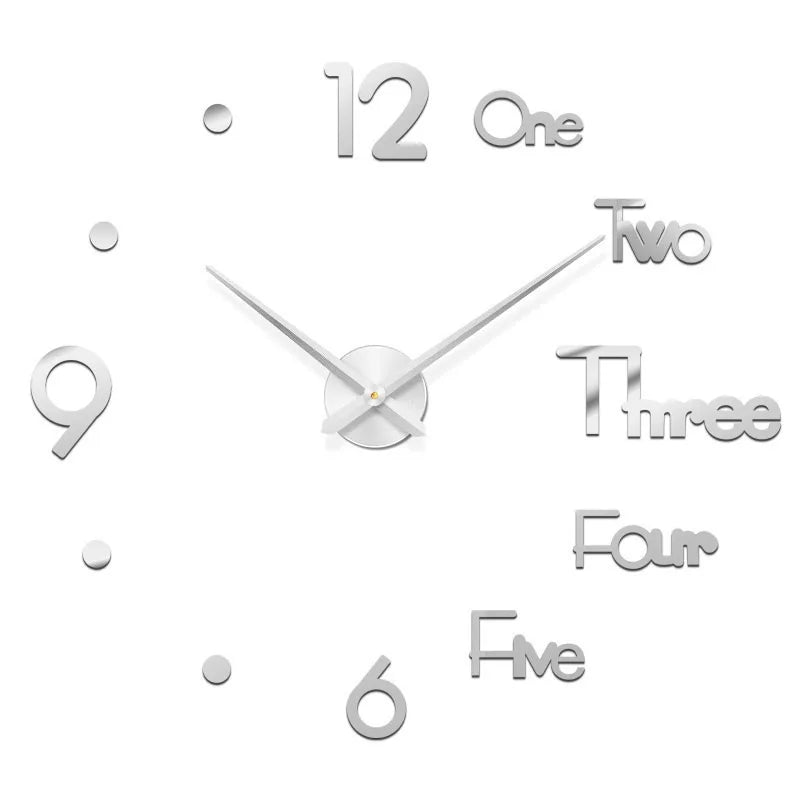 Modern Design Large Wall Clock 3D