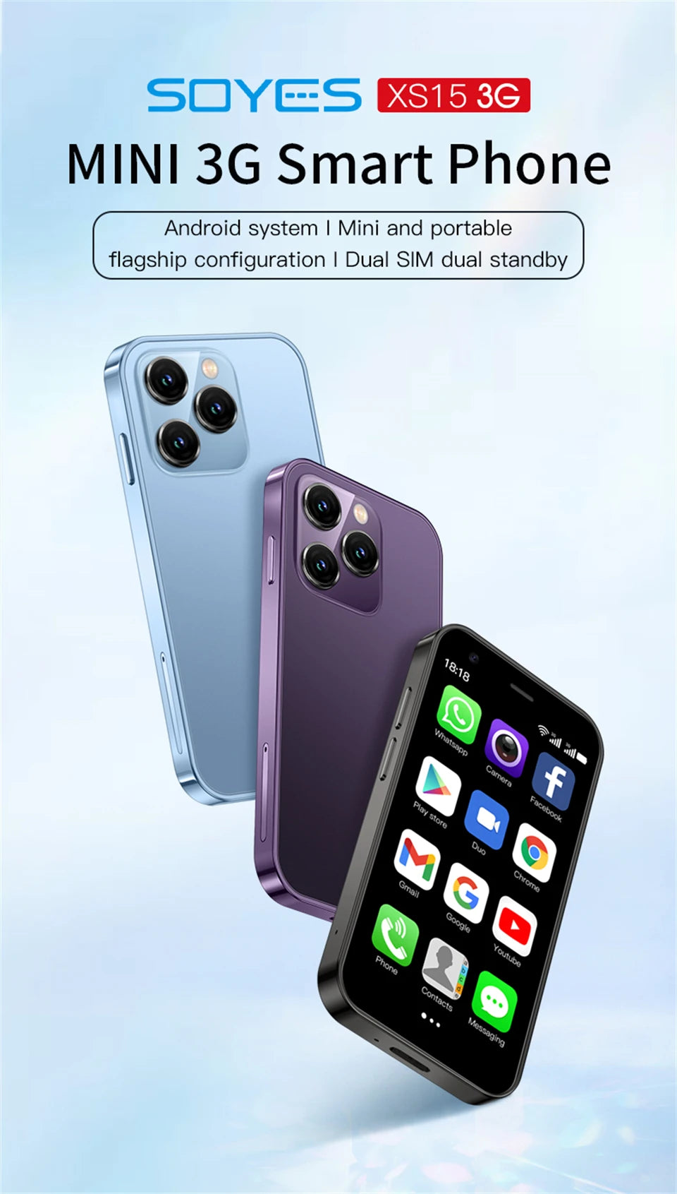 Mini Android 8.1 Smart Phone