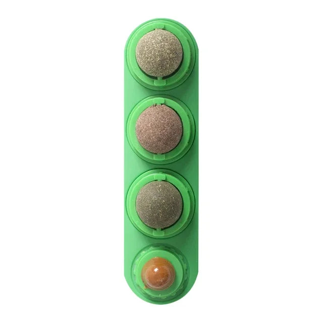 Cat Mint Ball Healthy Pet Catnip Toys - Teeth Cleaning Stick