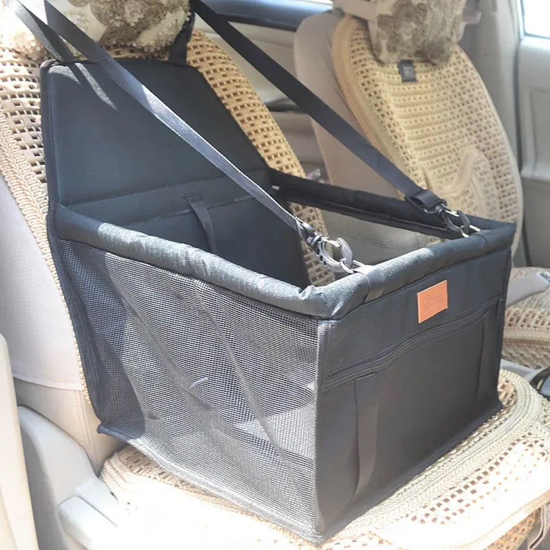 Thick Mesh Hanging Pet Travel Bag and Waterproof Mat