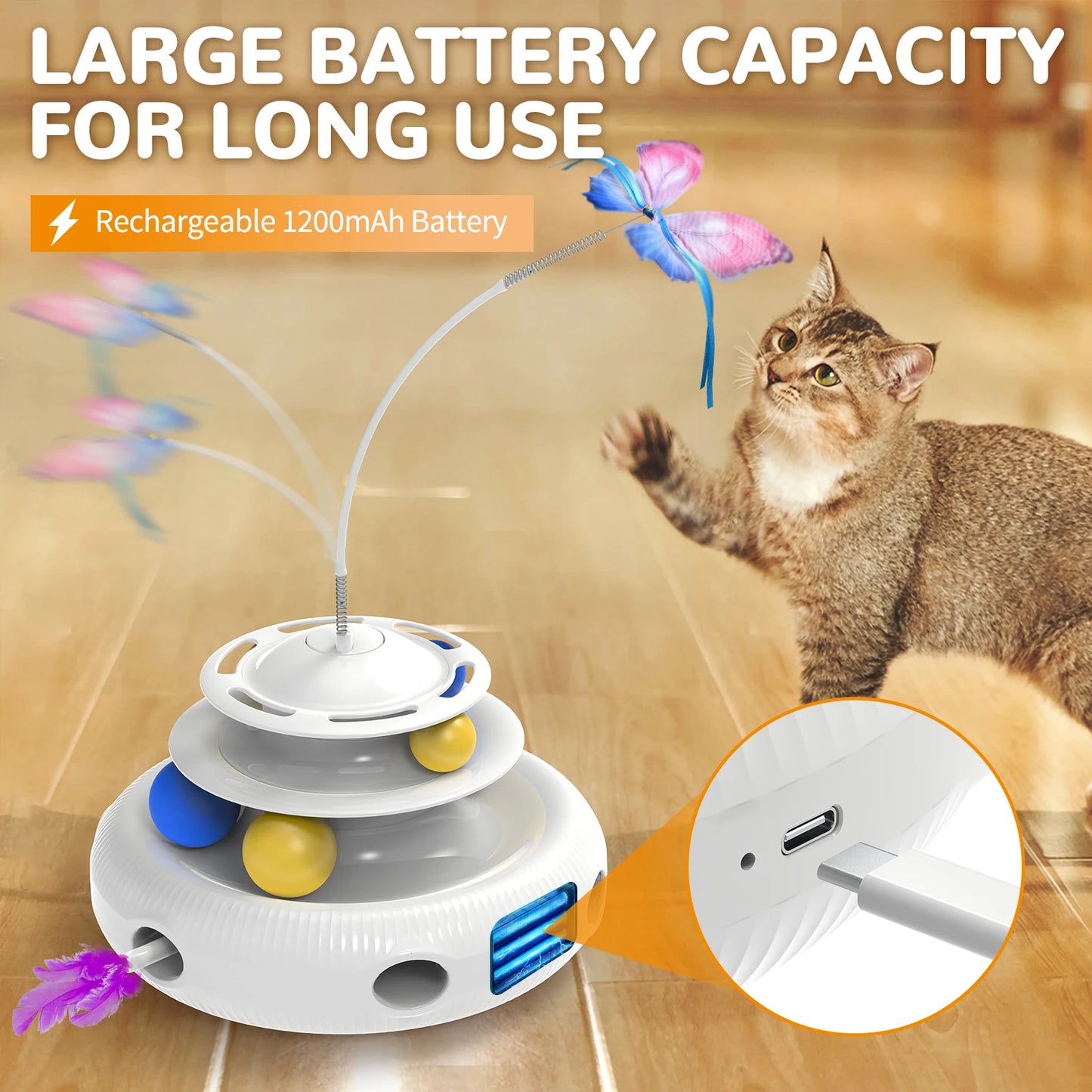Cat Laser Interactive Indoor Cat Toy