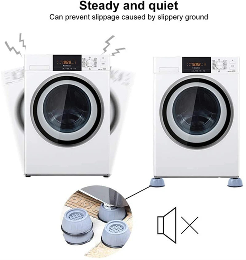 4 Pcs Rubber Anti Vibration Feet