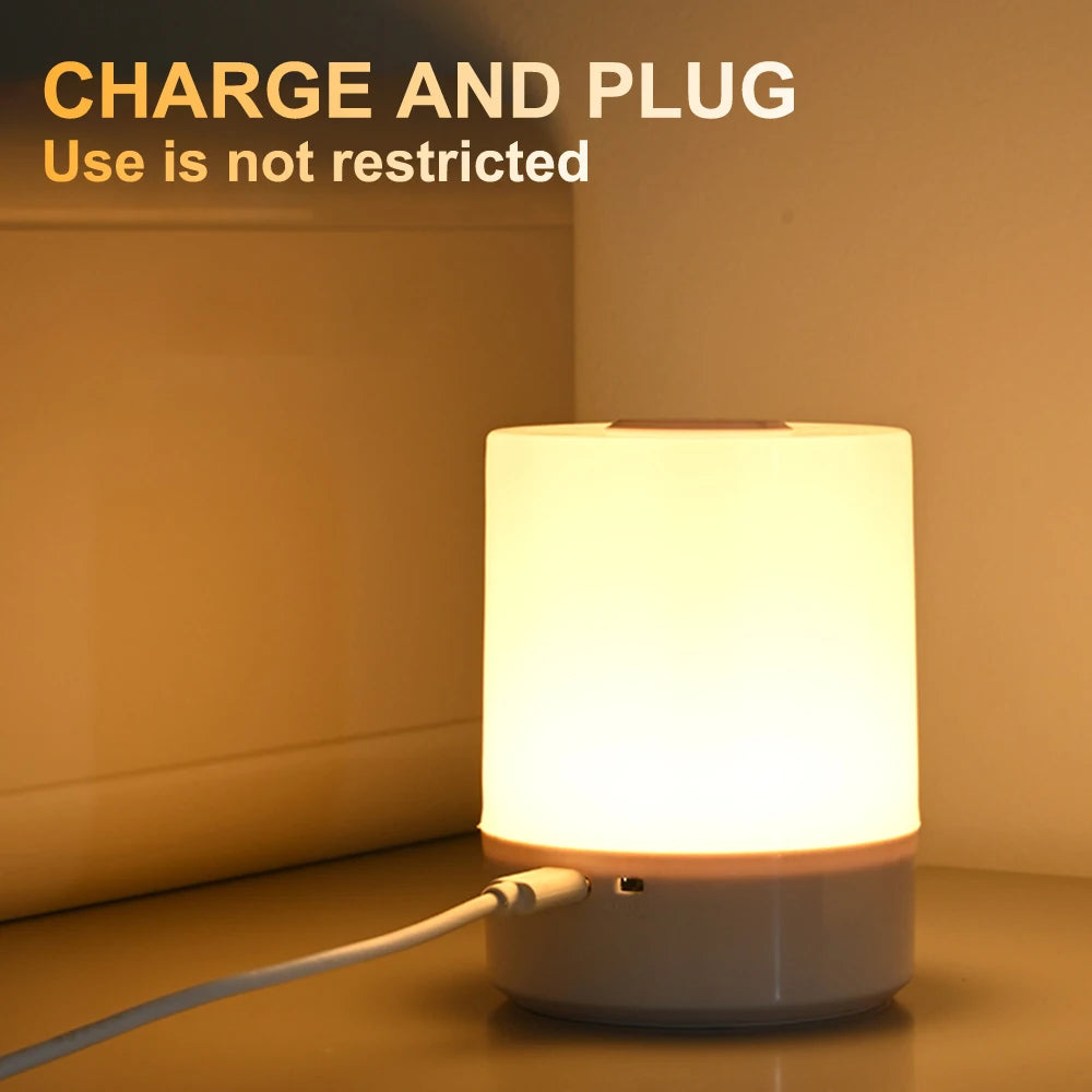 Touch Night Lamp 3 Modes Dimming