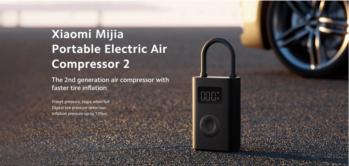 Air Compressor 2, Portable Universal Electric Air Pump 2