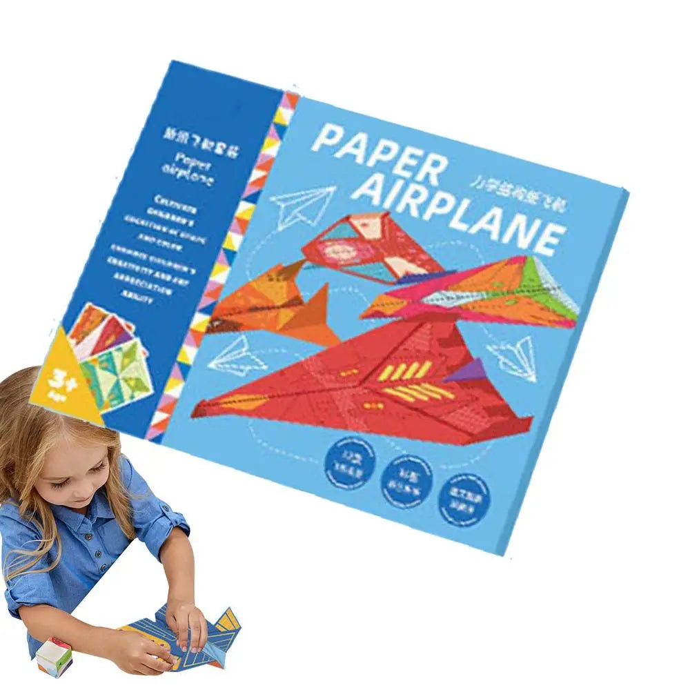 Paper Origami Craft Kit, airplanes, shapes and vehicles