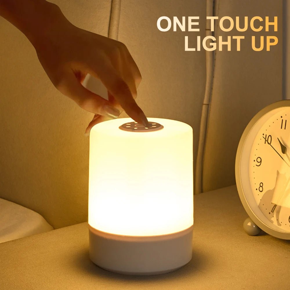 Touch Night Lamp 3 Modes Dimming
