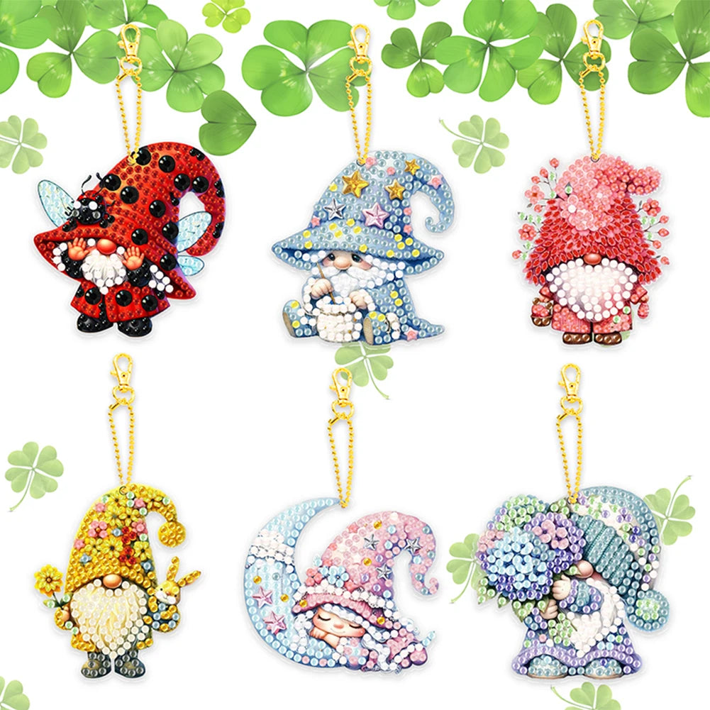 5D Diamond Painting Keychains