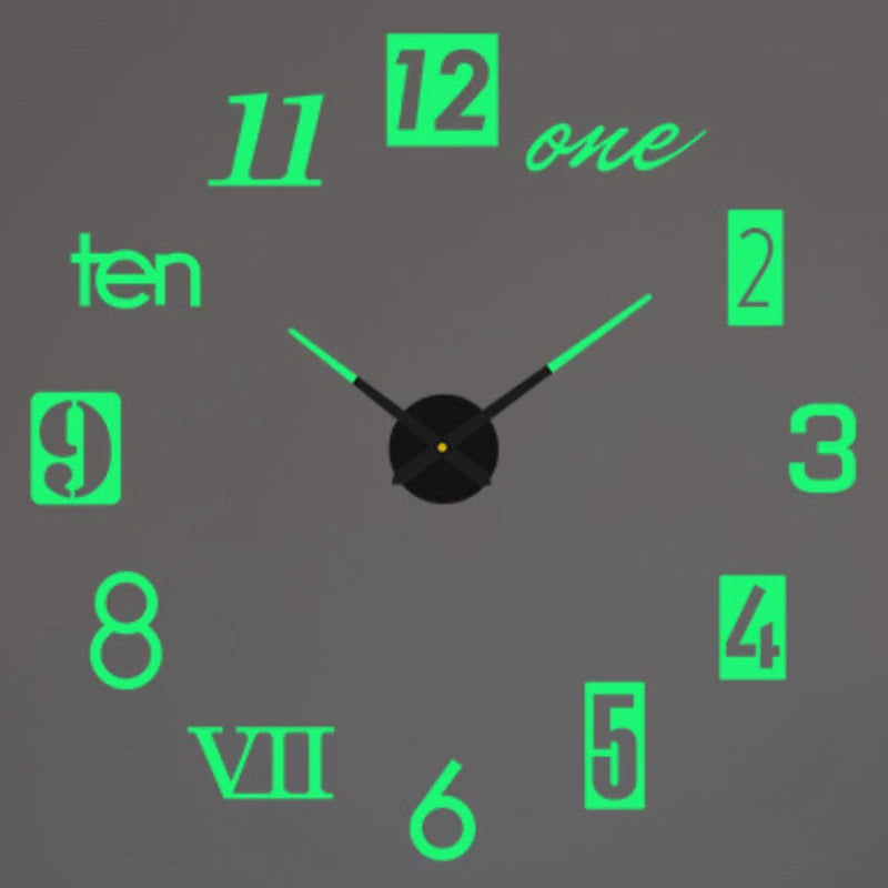 Modern Design Large Wall Clock 3D