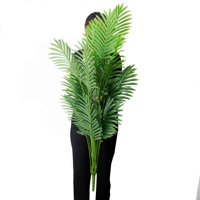 Large Artificial Palm Tree, other Tropical Plants