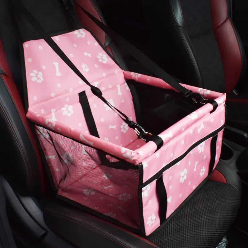 Thick Mesh Hanging Pet Travel Bag and Waterproof Mat