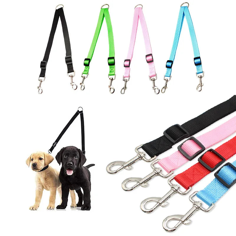 Twin Dual Coupler Dog Leash