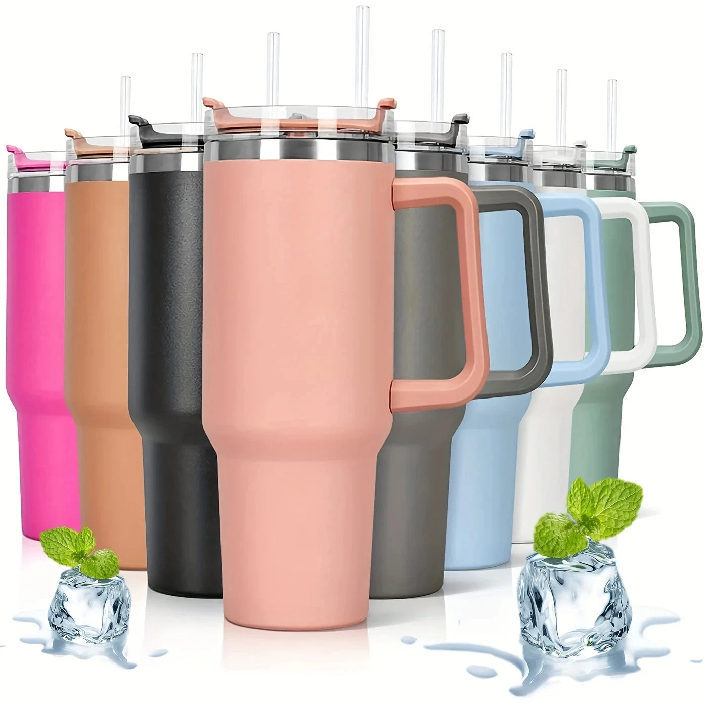 40 oz Stainless Steel Insulated Cup, Travel Mug