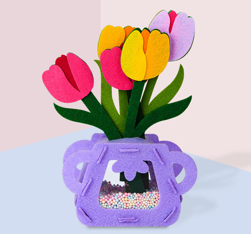 DIY Flower Toy Montessori Arts and Crafts Set