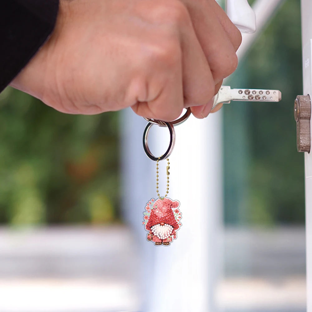 5D Diamond Painting Keychains