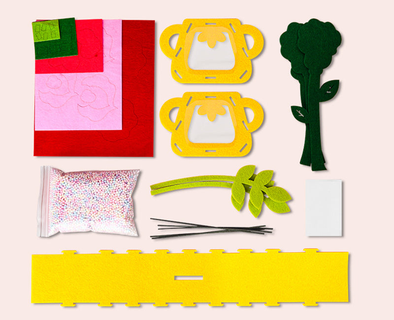 DIY Flower Toy Montessori Arts and Crafts Set