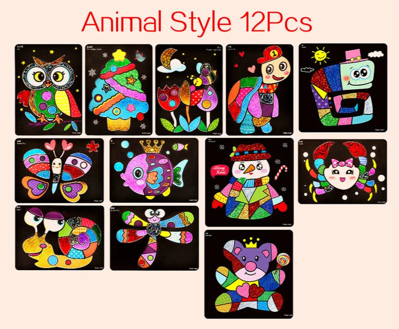 DIY Magic Transfer Painting Crafts