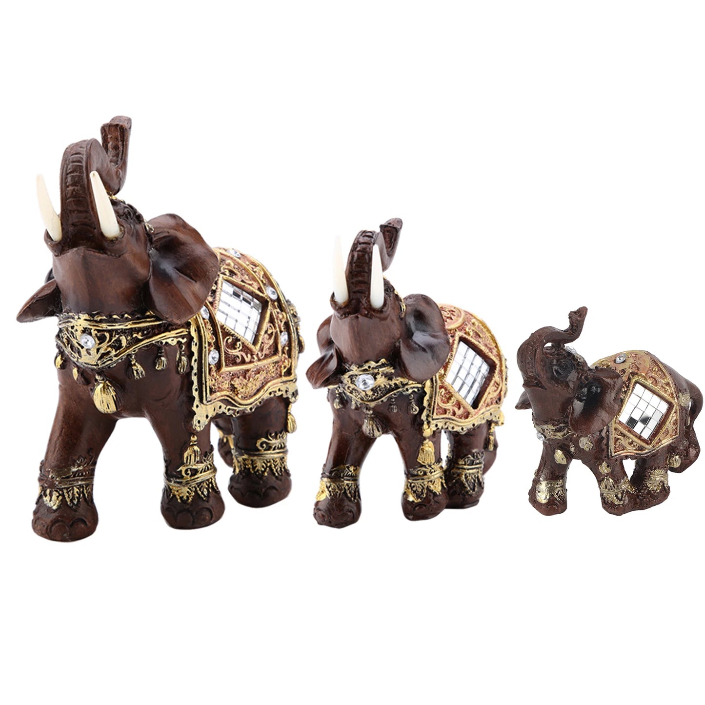 Feng Shui Elephant Sculpture – Lucky Wealth Figurine