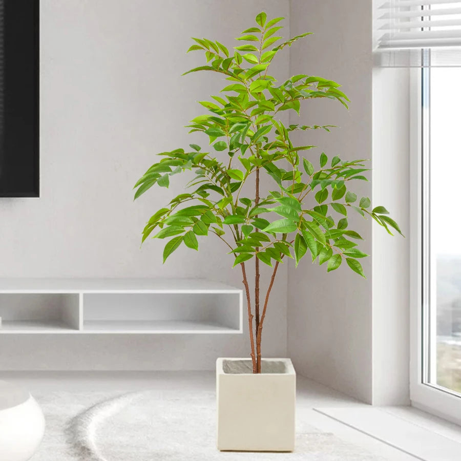 Large Artificial Ficus Tree Garden Decor