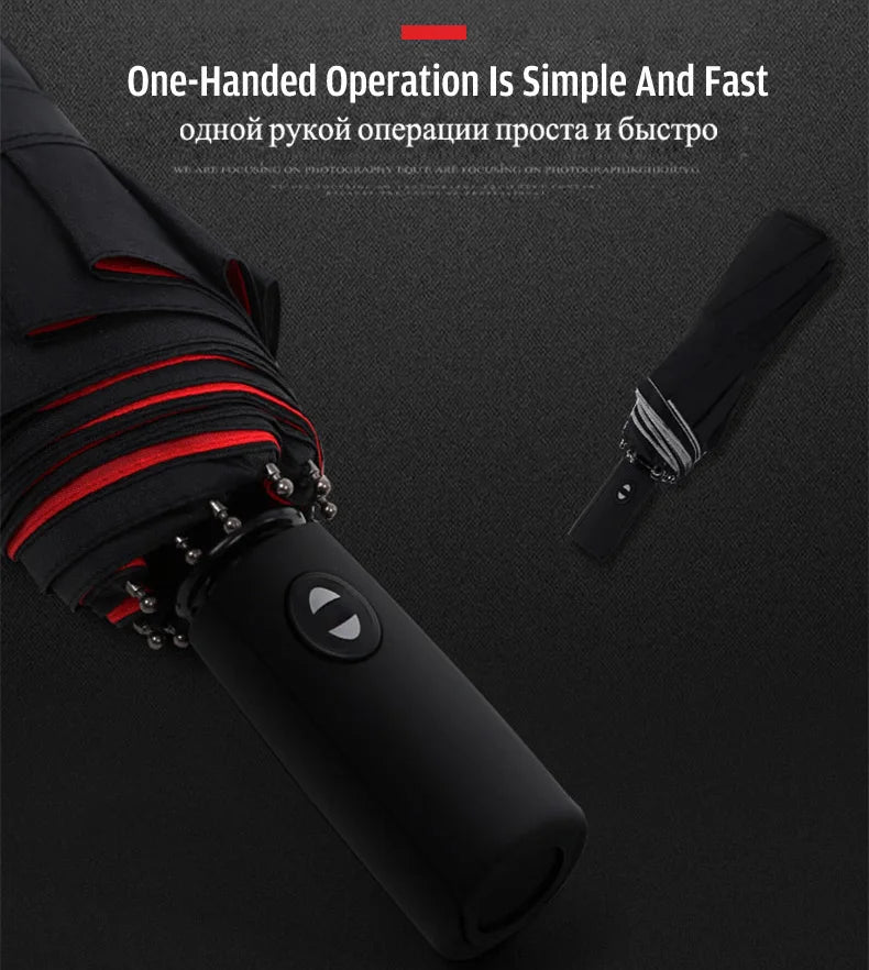 Windproof Double-Layer Fully Automatic Umbrella