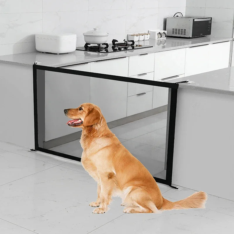Pet Dog Barrier Mesh Gate