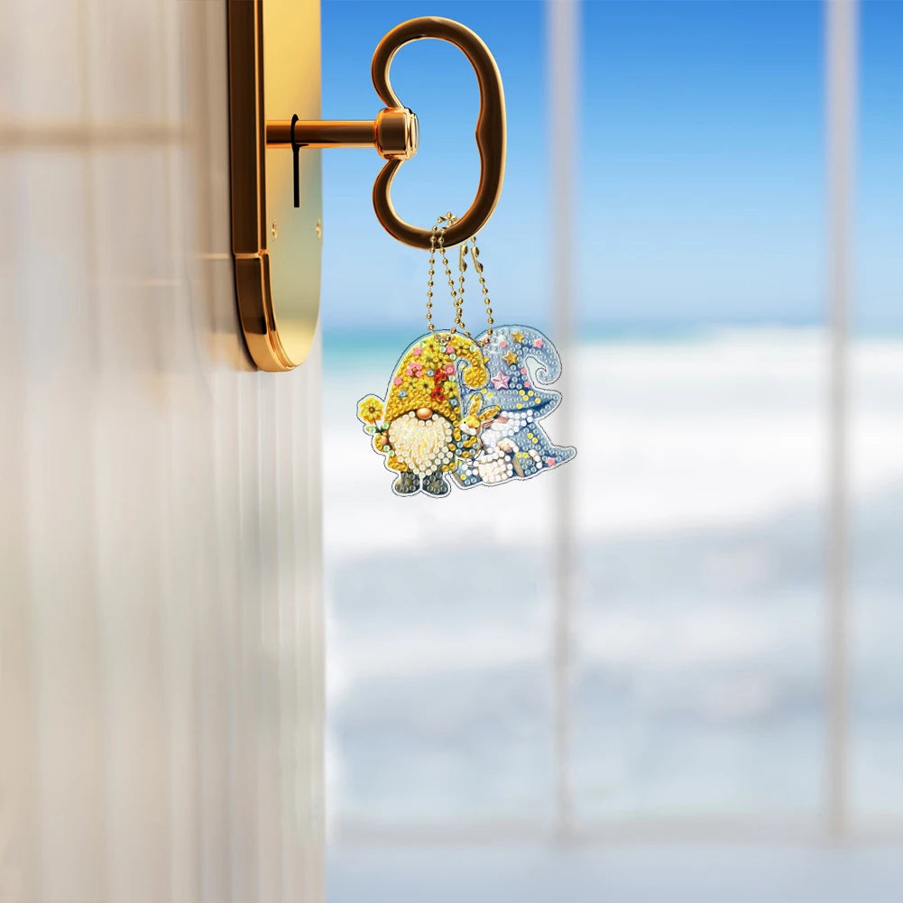 5D Diamond Painting Keychains