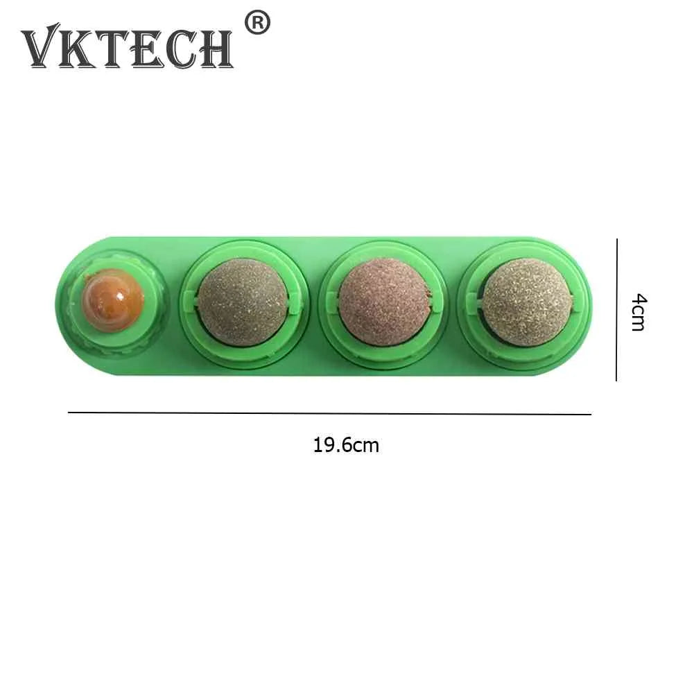 Cat Mint Ball Healthy Pet Catnip Toys - Teeth Cleaning Stick