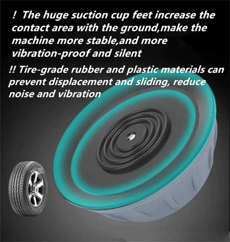4 Pcs Rubber Anti Vibration Feet