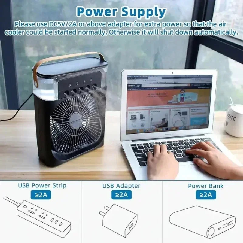 3 In 1 Fan Personal Air Conditioner