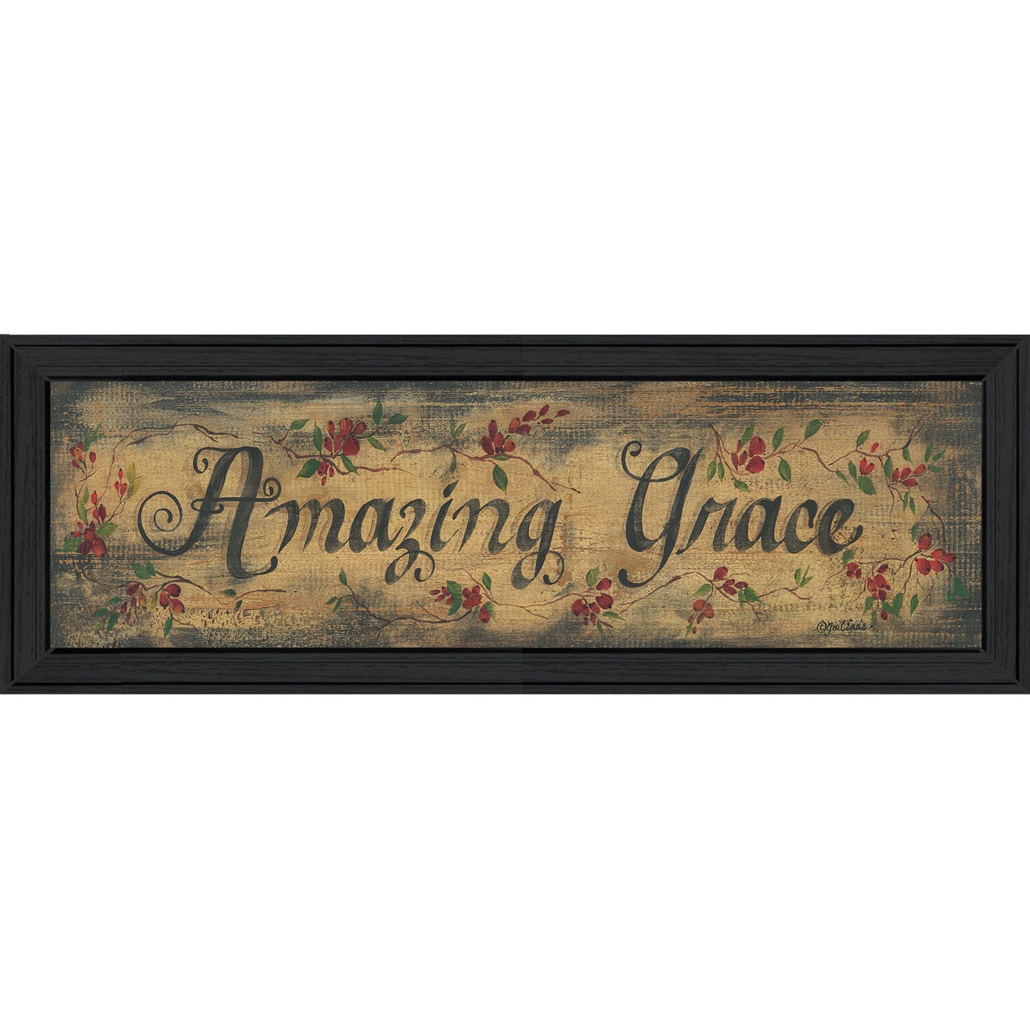 "Amazing Grace" Inspirational Artwork by Gail Eads