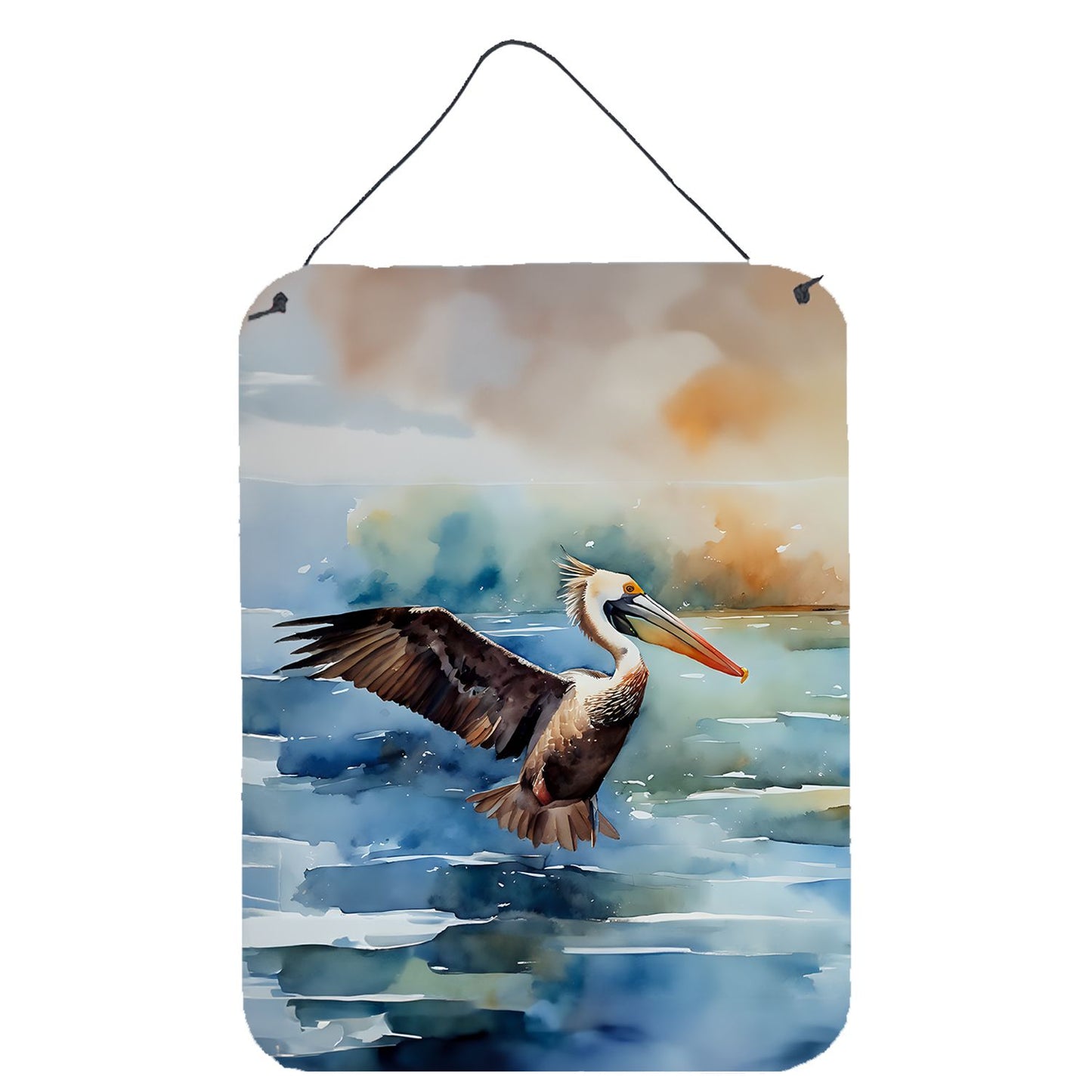 NEW Pelican -Caroline's Treasures 12x16 Wall or Door Hanging Aluminum Prints