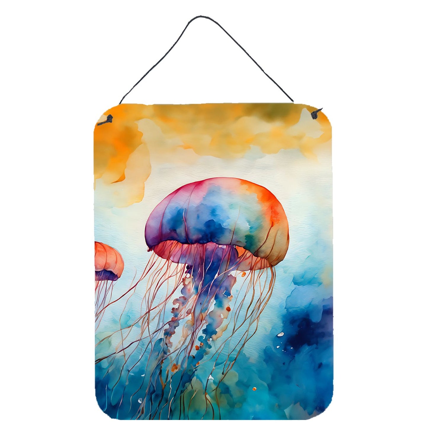 NEW Jellyfish - Caroline's Treasures 12x16 Wall or Door Hanging Aluminum Prints