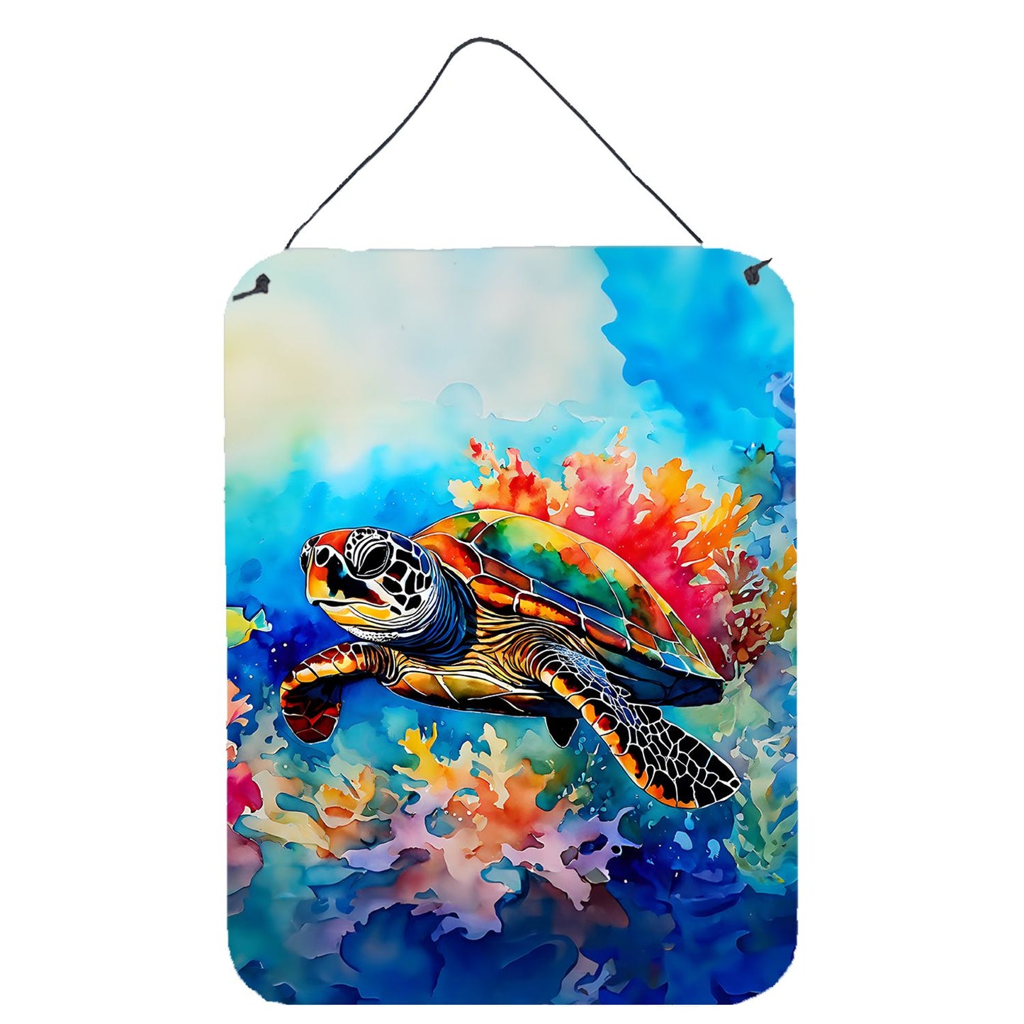 NEW Loggerhead Sea Turtle - Caroline's Treasures 12x16 Wall or Door Hanging Aluminum Prints