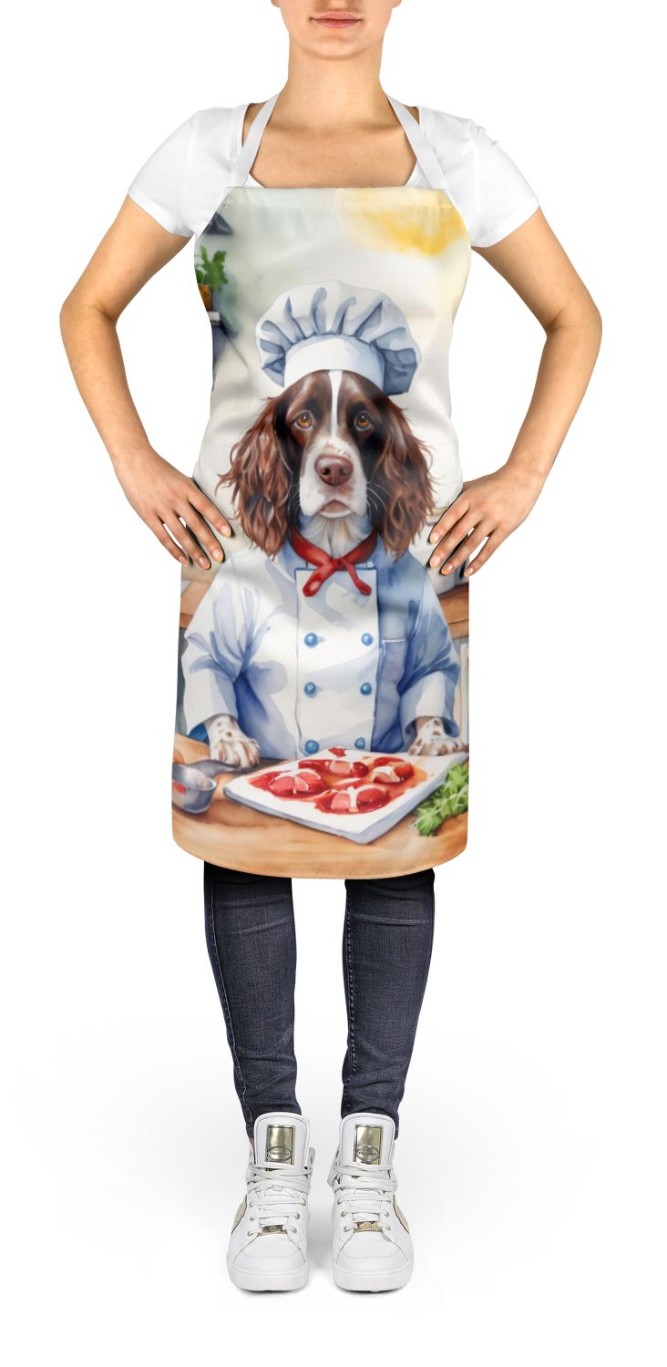 English Springer Spaniel Chef Apron Unisex, Large