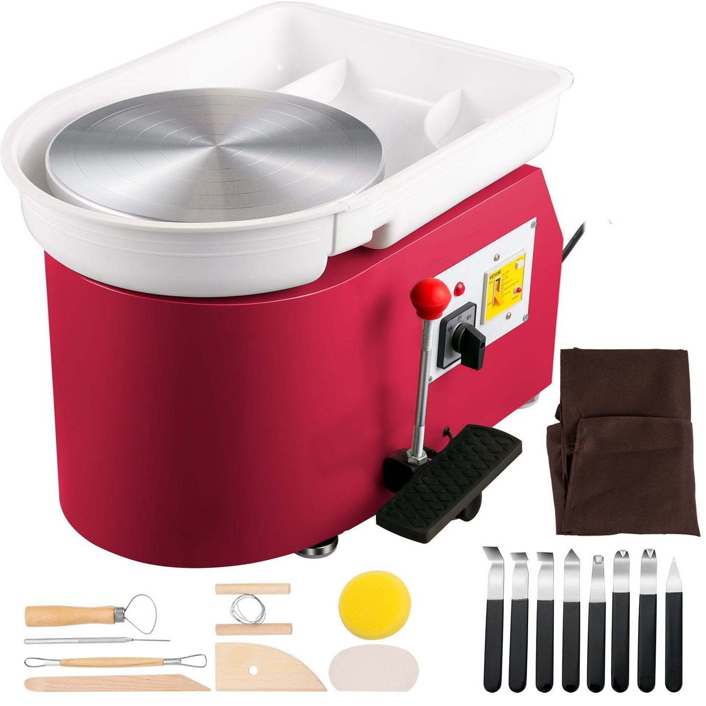 11" Electric Pottery Wheel Machine – Professional; DIY Ceramic Tool