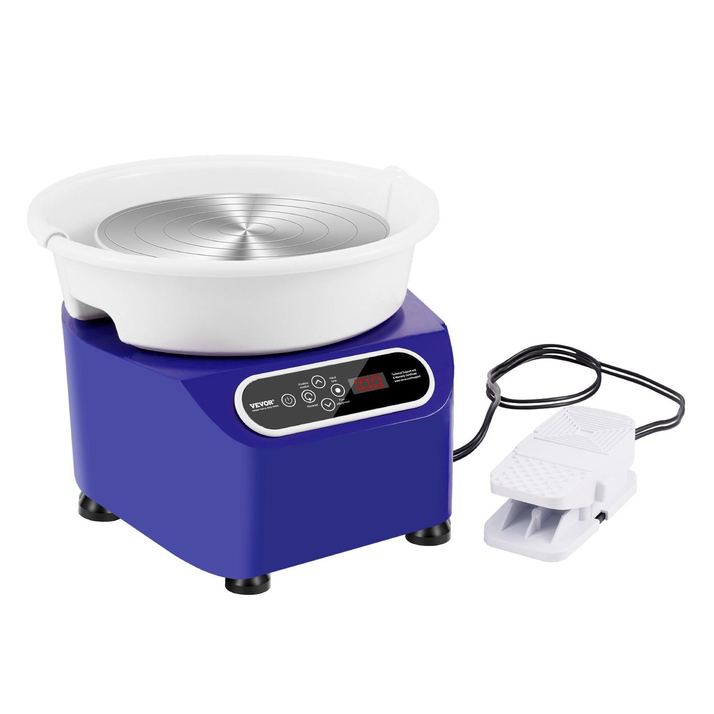 Pottery Wheel, 10 inch Pottery Machine with Direct-Drive Motor
