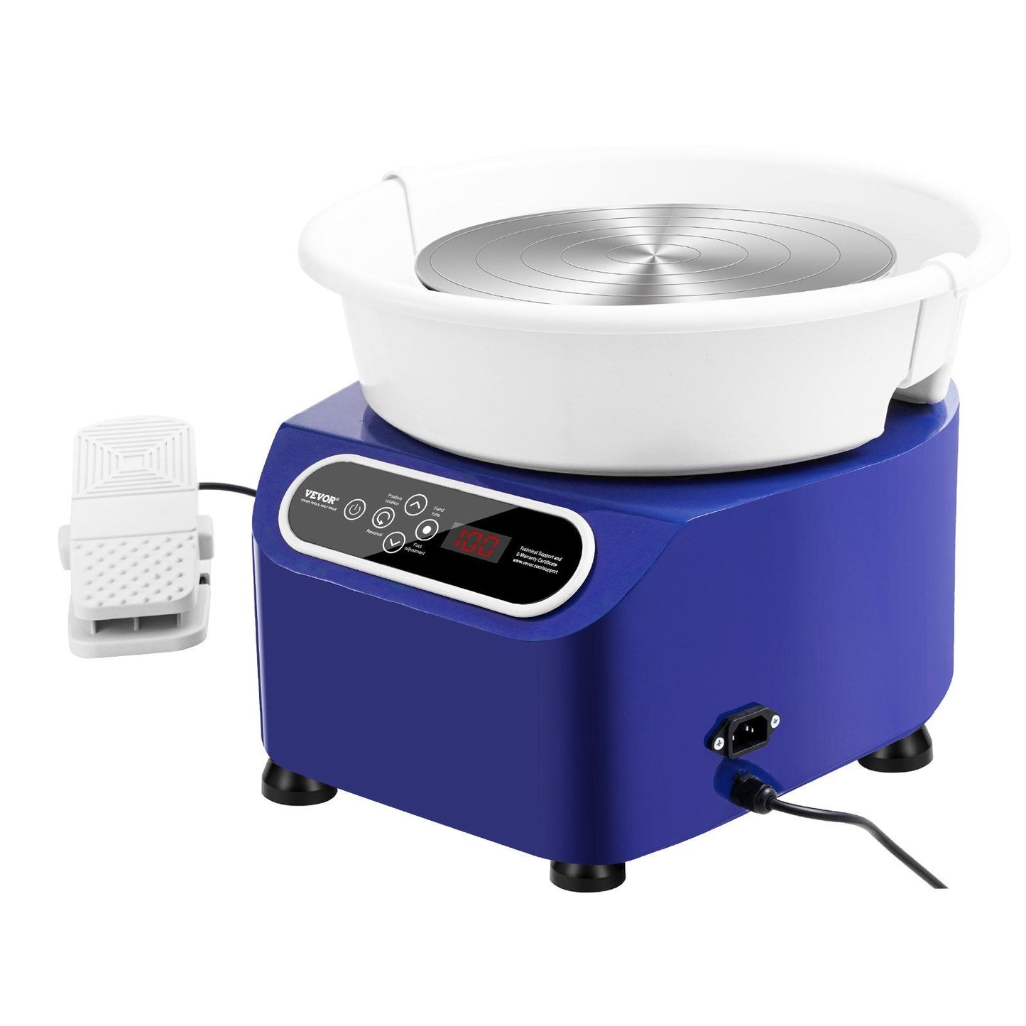 Pottery Wheel, 10 inch Pottery Machine with Direct-Drive Motor