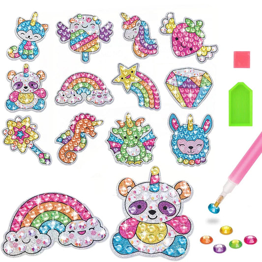 Create Big Gem Diamond Painting Sticker Kit