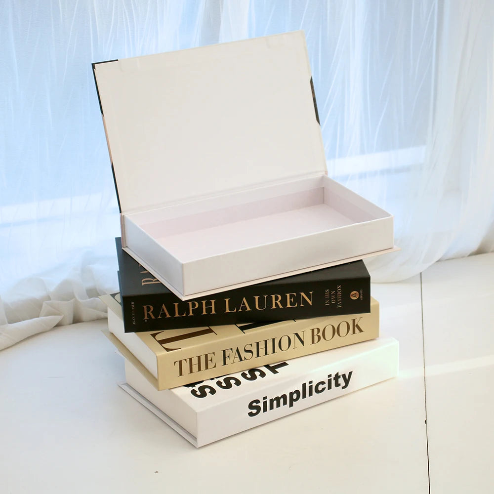 Luxury False Book for Home Decor