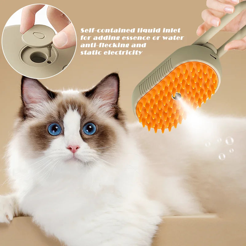 Pet Steam Cleaning Brush