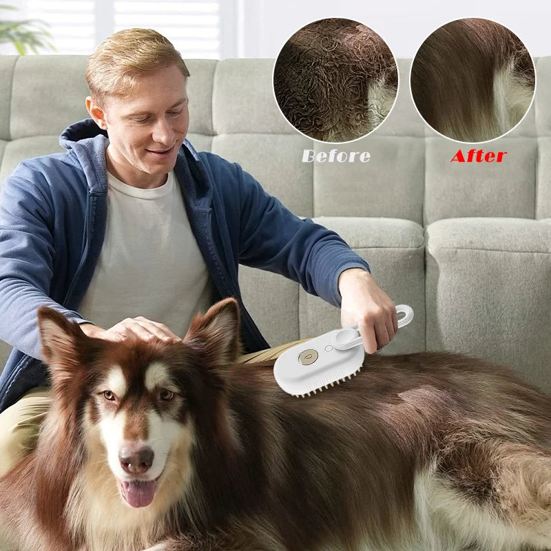 Pet Steam Cleaning Brush